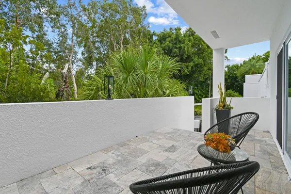 a house view with a outdoor space