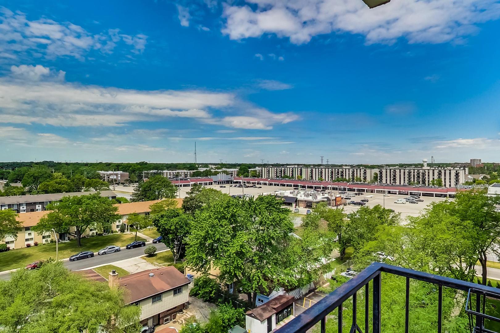 9009 Golf Road, Unit 8B Des Plaines, IL 60016 - Photo 24 of 42 a view of a garden with an outdoor seating