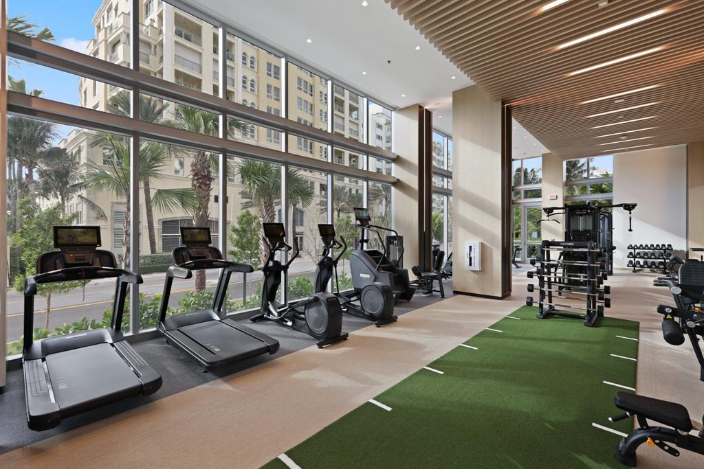 151 North Seabreeze Boulevard, Unit 903E Fort Lauderdale, FL 33304 - Photo 39 of 49 a view of gym