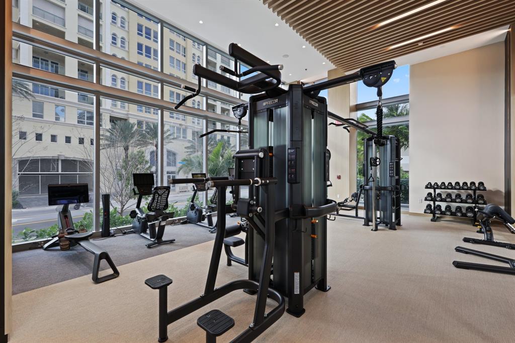 151 North Seabreeze Boulevard, Unit 903E Fort Lauderdale, FL 33304 - Photo 40 of 49 a view of gym