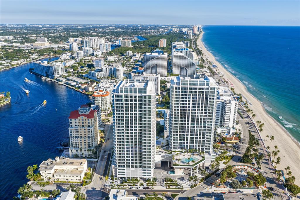 151 North Seabreeze Boulevard, Unit 903E Fort Lauderdale, FL 33304 - Photo 46 of 49 a view of a city with tall buildings