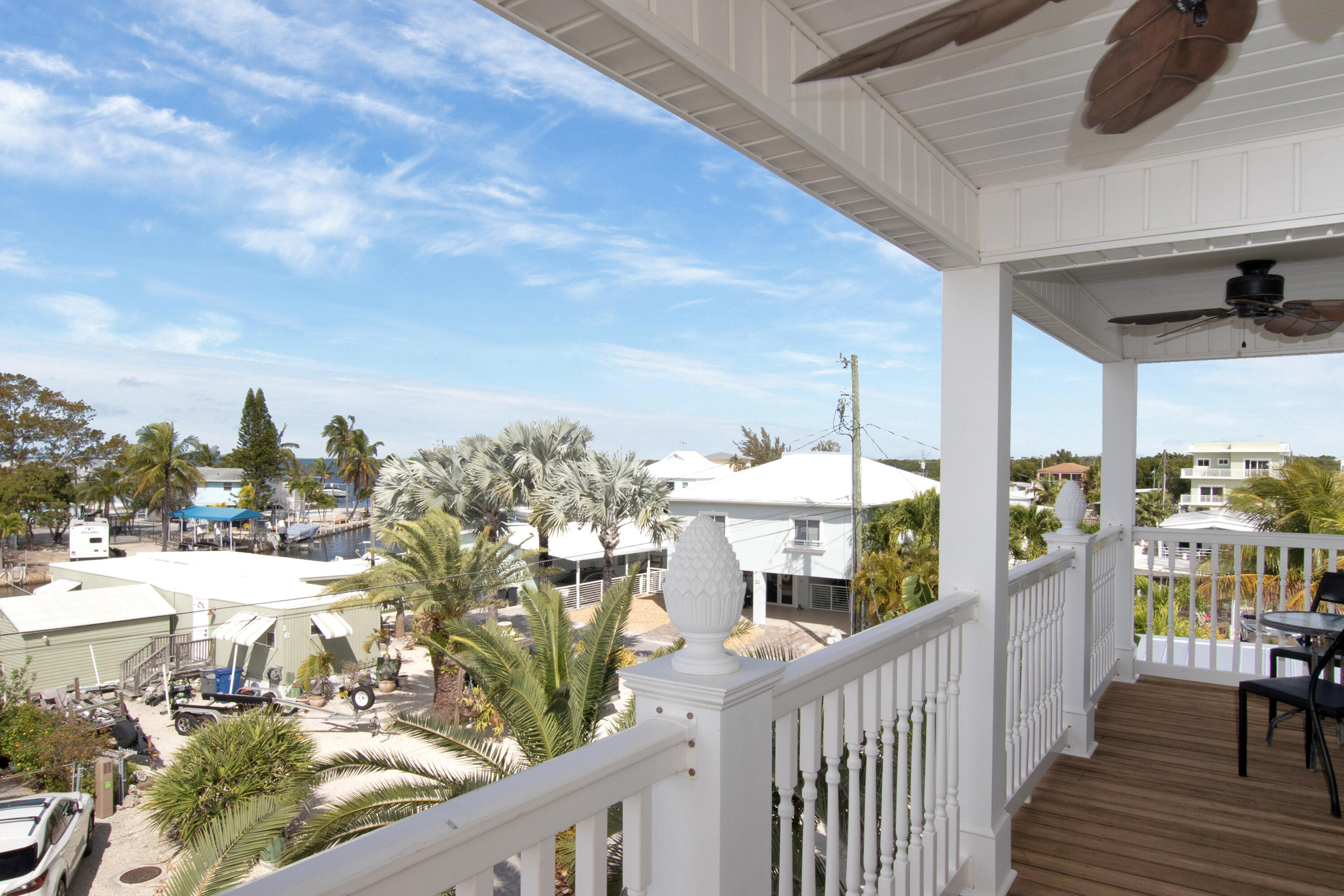 13 Flamingo Road Key Largo, FL 33037 - Photo 41 of 63 a view of a balcony with city view