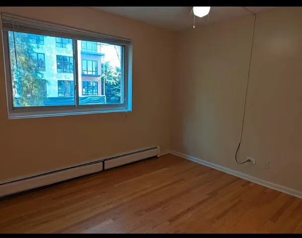 a view of wooden floor in a room