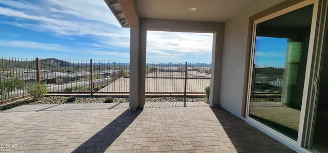 a view of a house with a porch