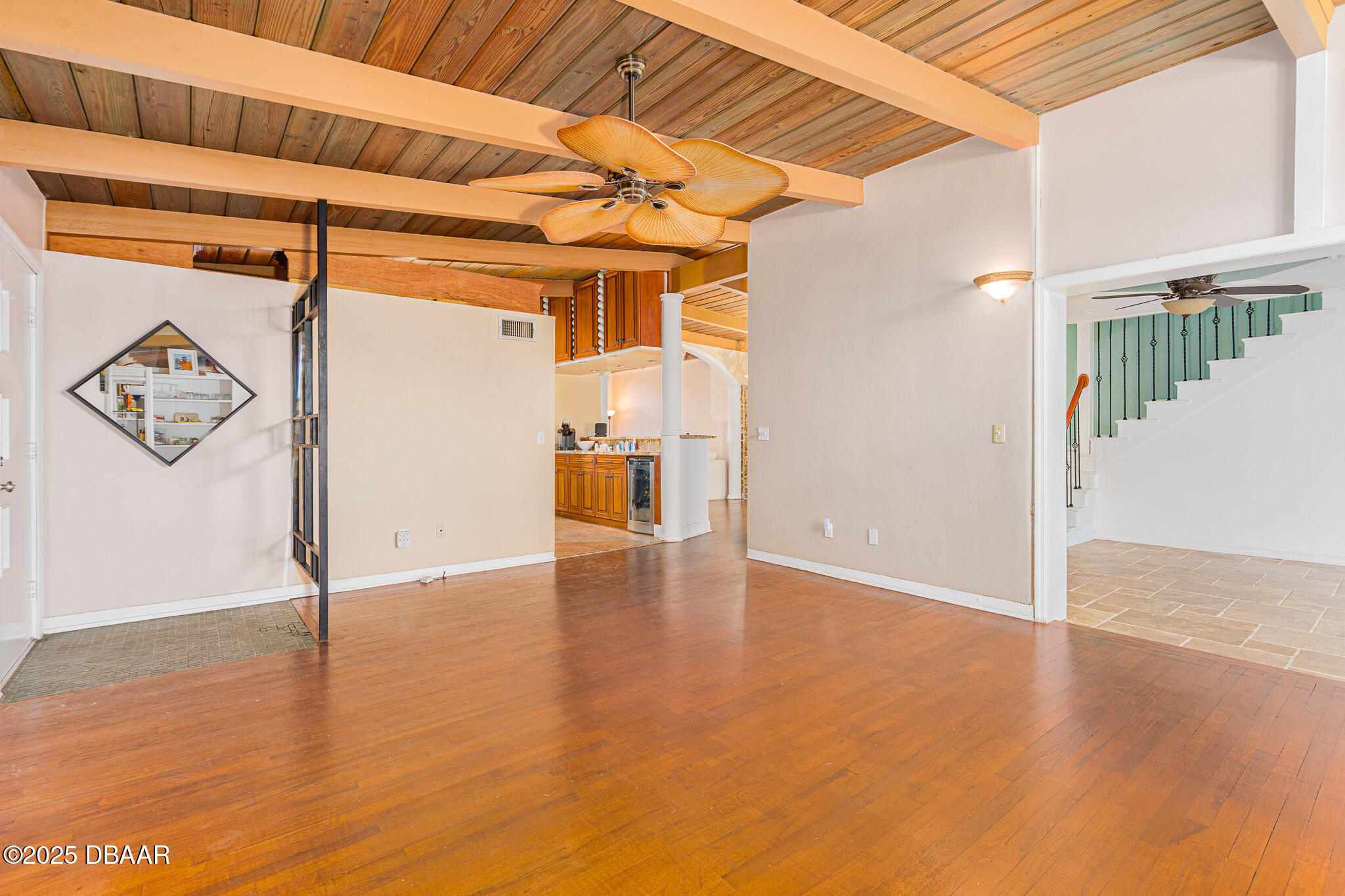 46 Oceanview Avenue Ponce Inlet, FL 32127 - Photo 8 of 79 a view of a livingroom with wooden floor