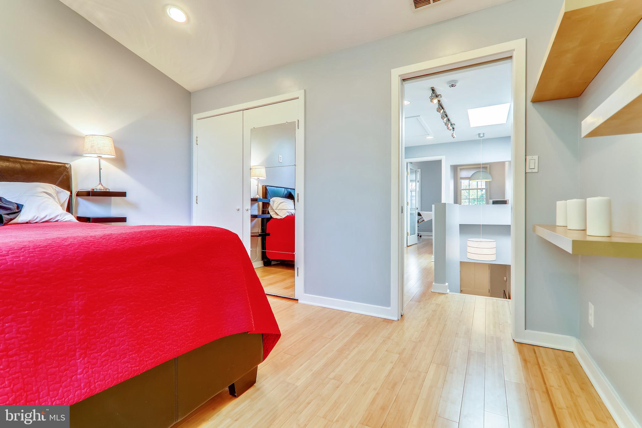 438 Ridge Street Northwest Washington, DC 20001 - Photo 13 of 18 Master Bedroom - generous space and storage