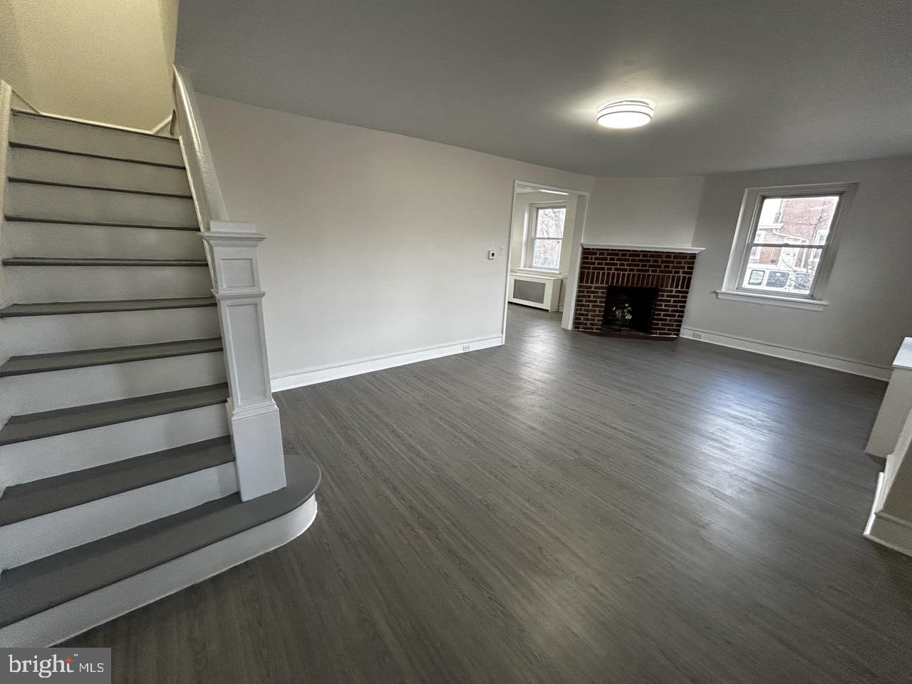 6388 Martins Mill Road Philadelphia, PA 19111 - Photo 5 of 15 a view of entryway and hall with wooden floor