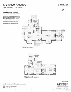 $3,800,000 | 178 Palm Avenue, San Rafael, CA 94901