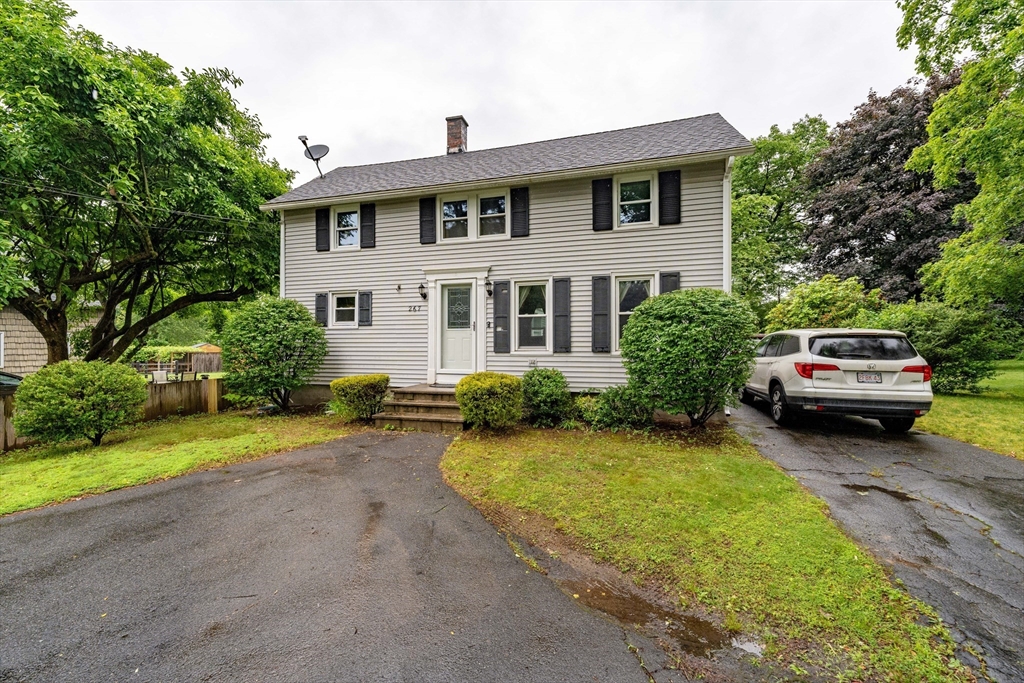 267 Maple Street East Longmeadow, MA 01028 - Photo 1 of 25 a view of a house with a garden