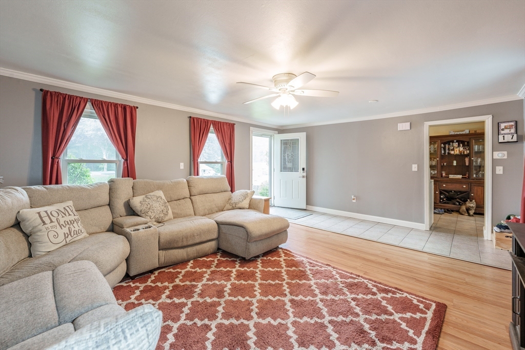 267 Maple Street East Longmeadow, MA 01028 - Photo 2 of 25 a living room with furniture and a large window