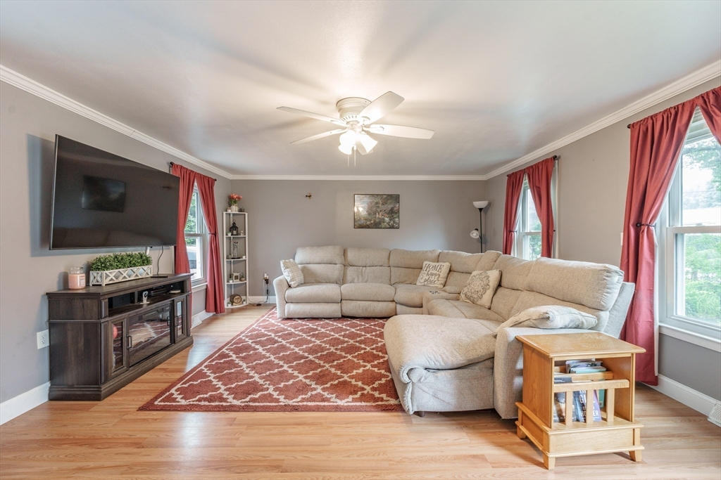 267 Maple Street East Longmeadow, MA 01028 - Photo 3 of 25 a living room with furniture and a flat screen tv