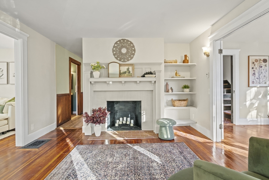 2 Overlook Road Wakefield, MA 01880 - Photo 9 of 42 a living room with furniture and a fireplace