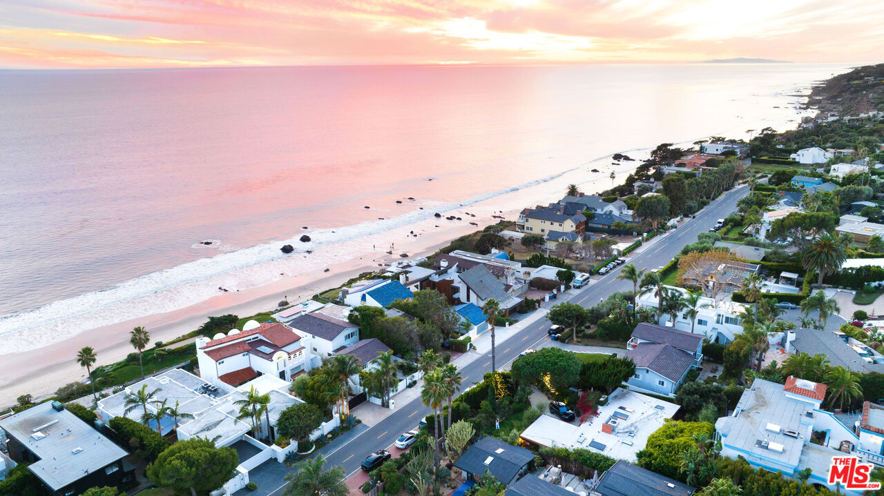 31666 Broad Beach Road Malibu, CA 90265 - Photo 23 of 23 an aerial view of beach and ocean