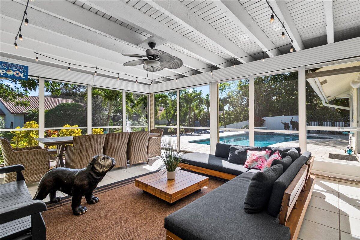 1969 Southwest 36th Avenue Delray Beach, FL 33445 - Photo 23 of 40 Screened Patio
