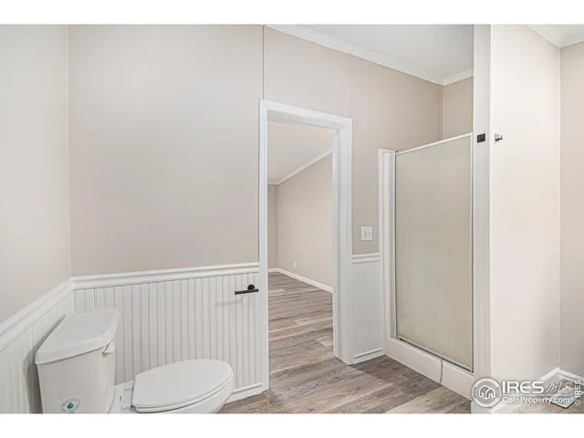 a view of wooden floor