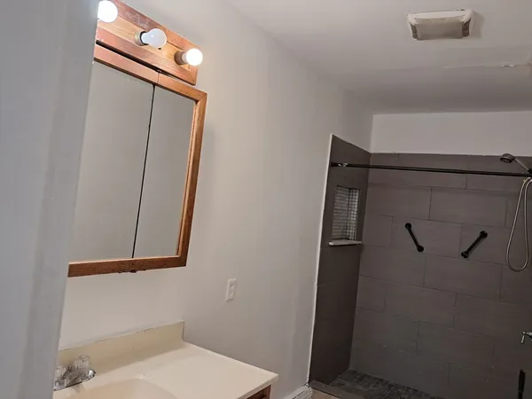 a view of empty room