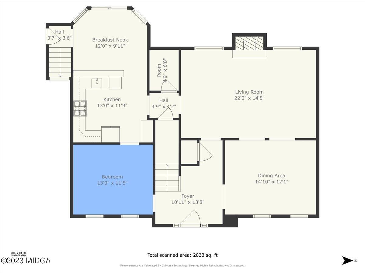 191 Rivoli Landing Macon, GA 31210 - Photo 43 of 45 a picture of a wall with a large screen and a white wall