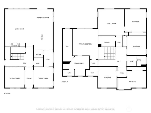 a white building with glass door