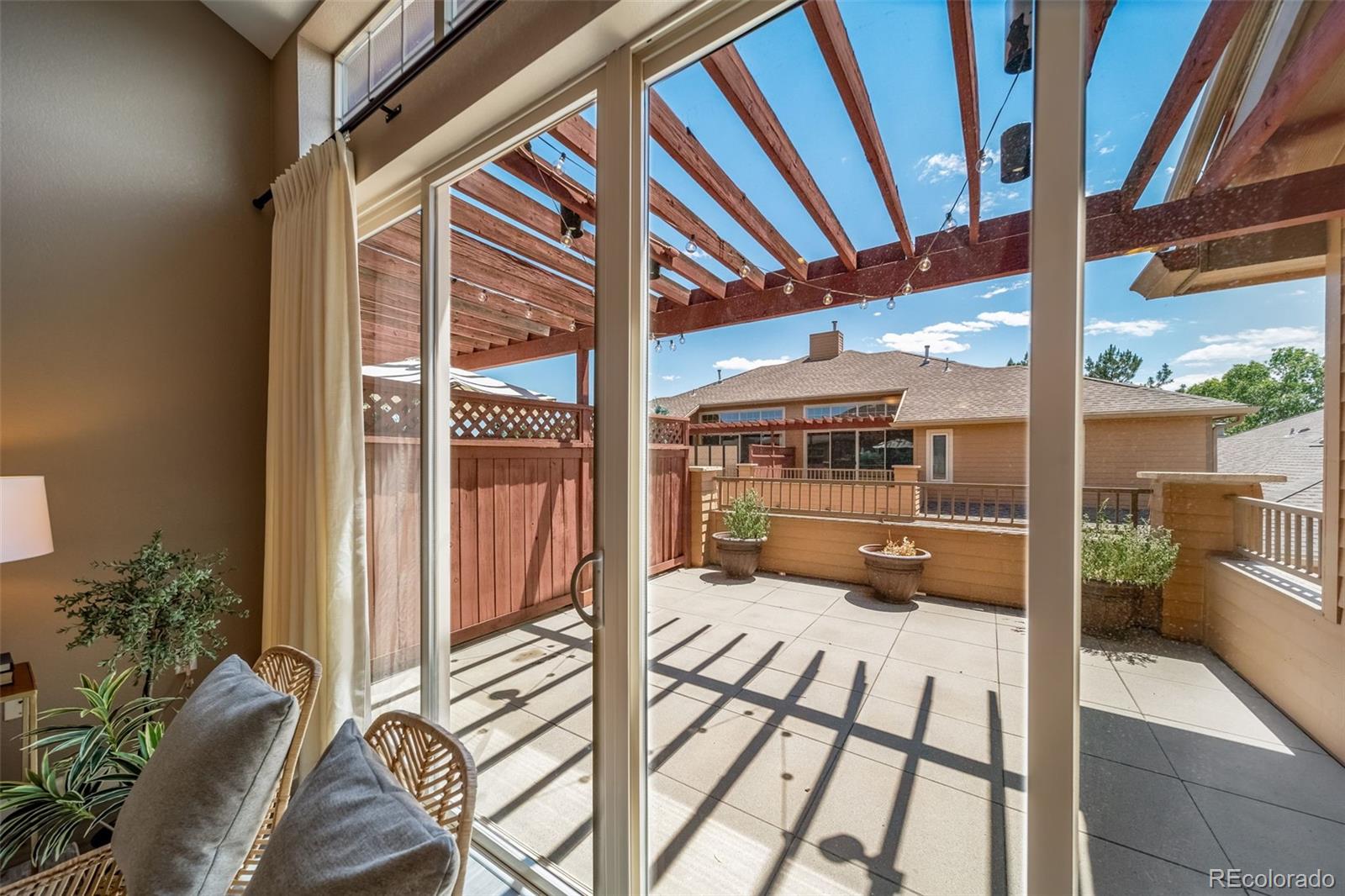 8626 Gold Peak Drive, Unit B Highlands Ranch, CO 80130 - Photo 12 of 40 a view of an outdoor space with seating area