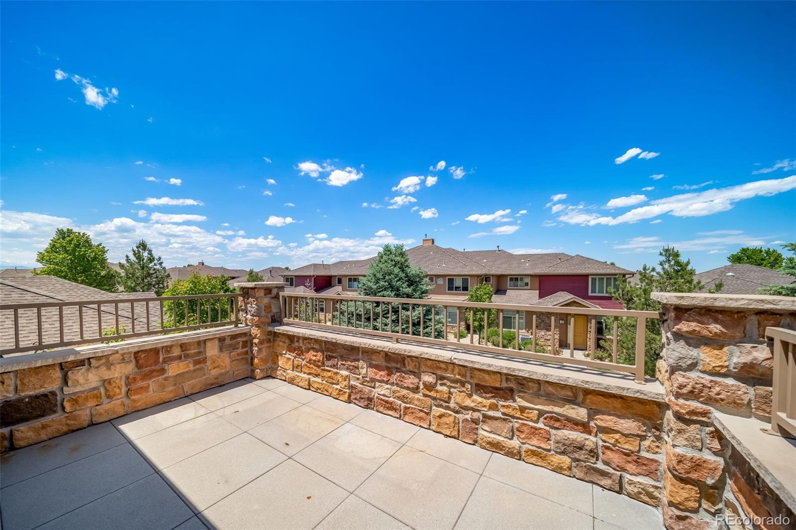 8626 Gold Peak Drive, Unit B Highlands Ranch, CO 80130 - Photo 21 of 40 a view of balcony with furniture
