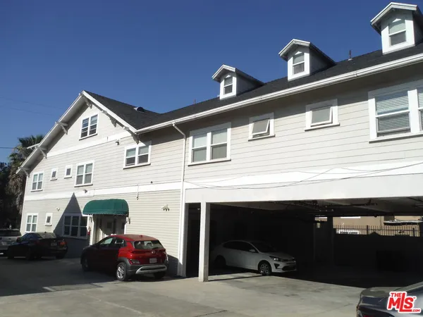 a view of a car garage
