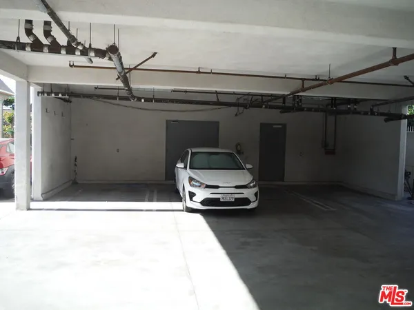 a car parked in the parking