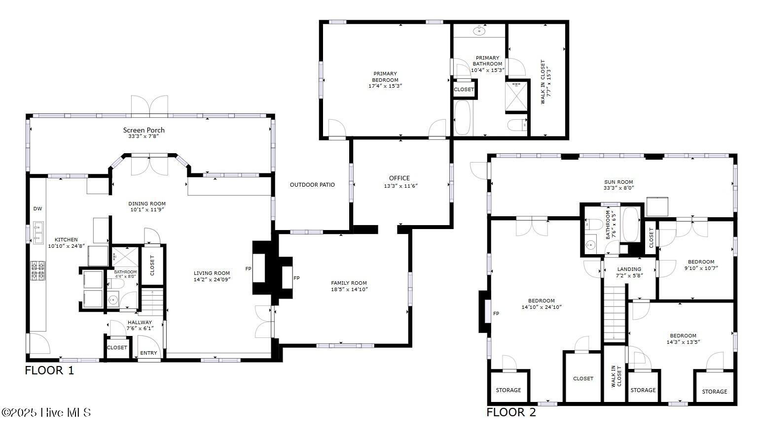 1325 Valley View Road Southern Pines, NC 28387 - Photo 87 of 87 1325 Valley View Rd Floor plan Edit
