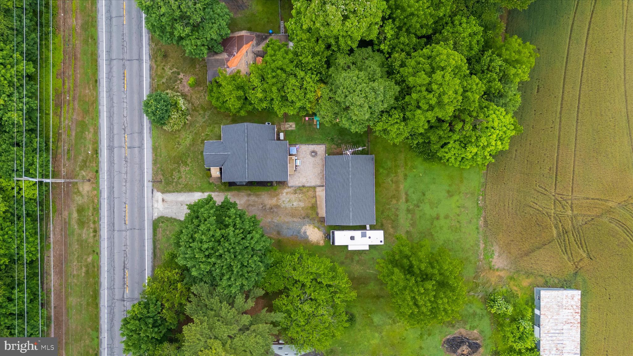 11994 Cordova Road Cordova, MD 21625 - Photo 41 of 57 an aerial view of a house with a yard