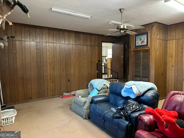 a view of water heater room
