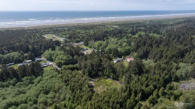 a view of city and mountain