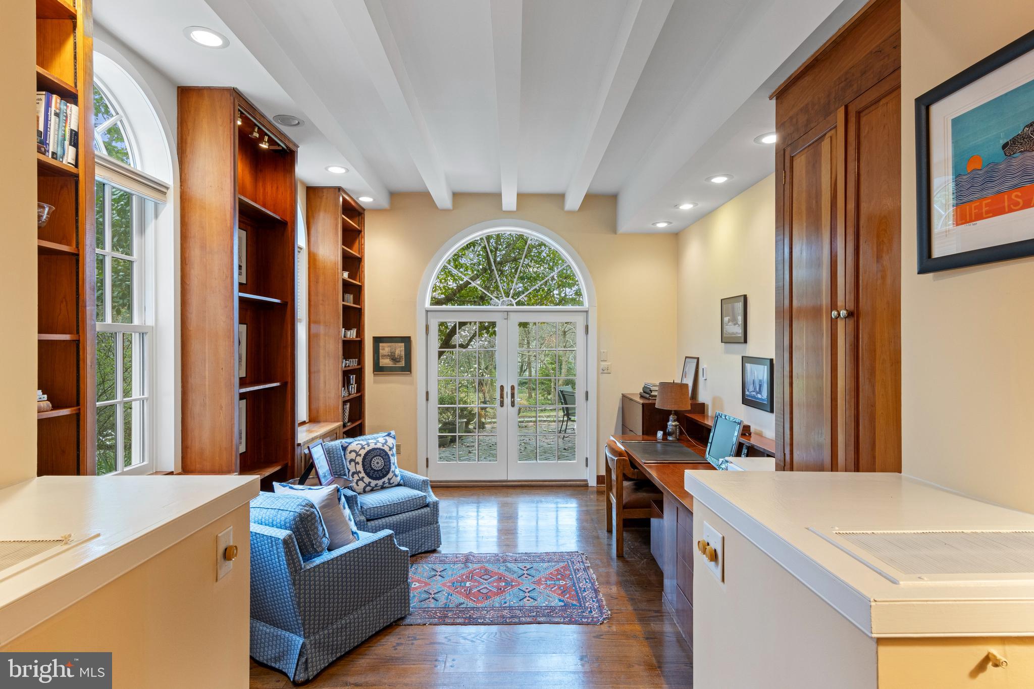 331 Fishers Road Bryn Mawr, PA 19010 - Photo 27 of 64 a living room with furniture and a large window