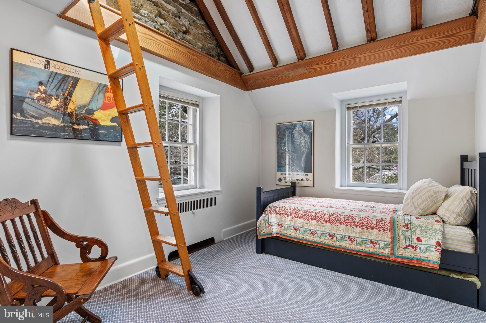 331 Fishers Road Bryn Mawr, PA 19010 - Photo 41 of 64 a bedroom with furniture and a window