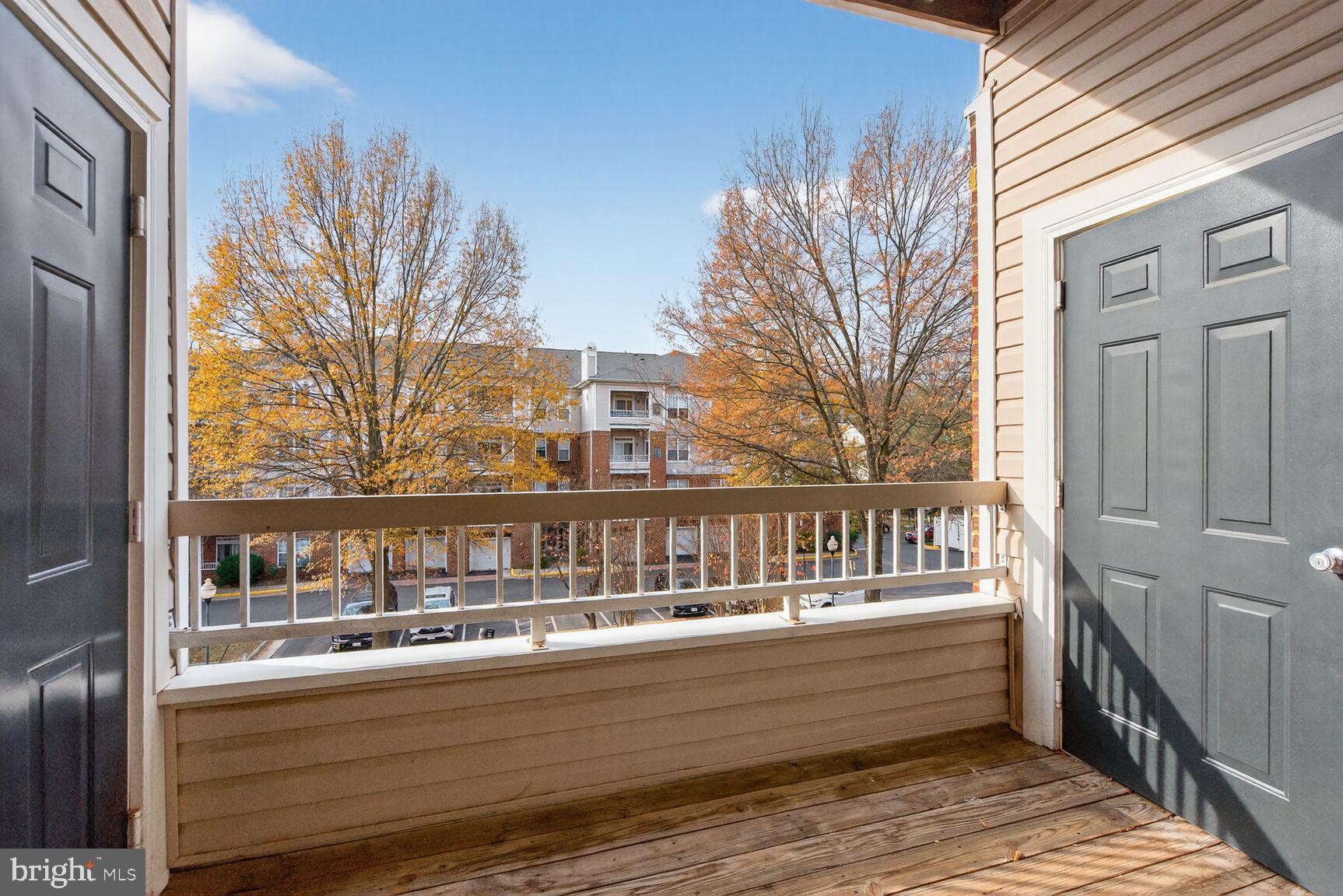4300 Cannon Ridge Court, Unit 14 Fairfax, VA 22033 - Photo 17 of 23 a view of a balcony with city view