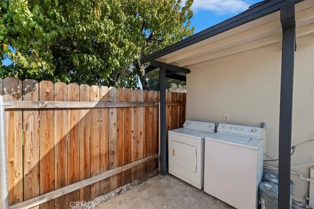 a view of storage and utility room