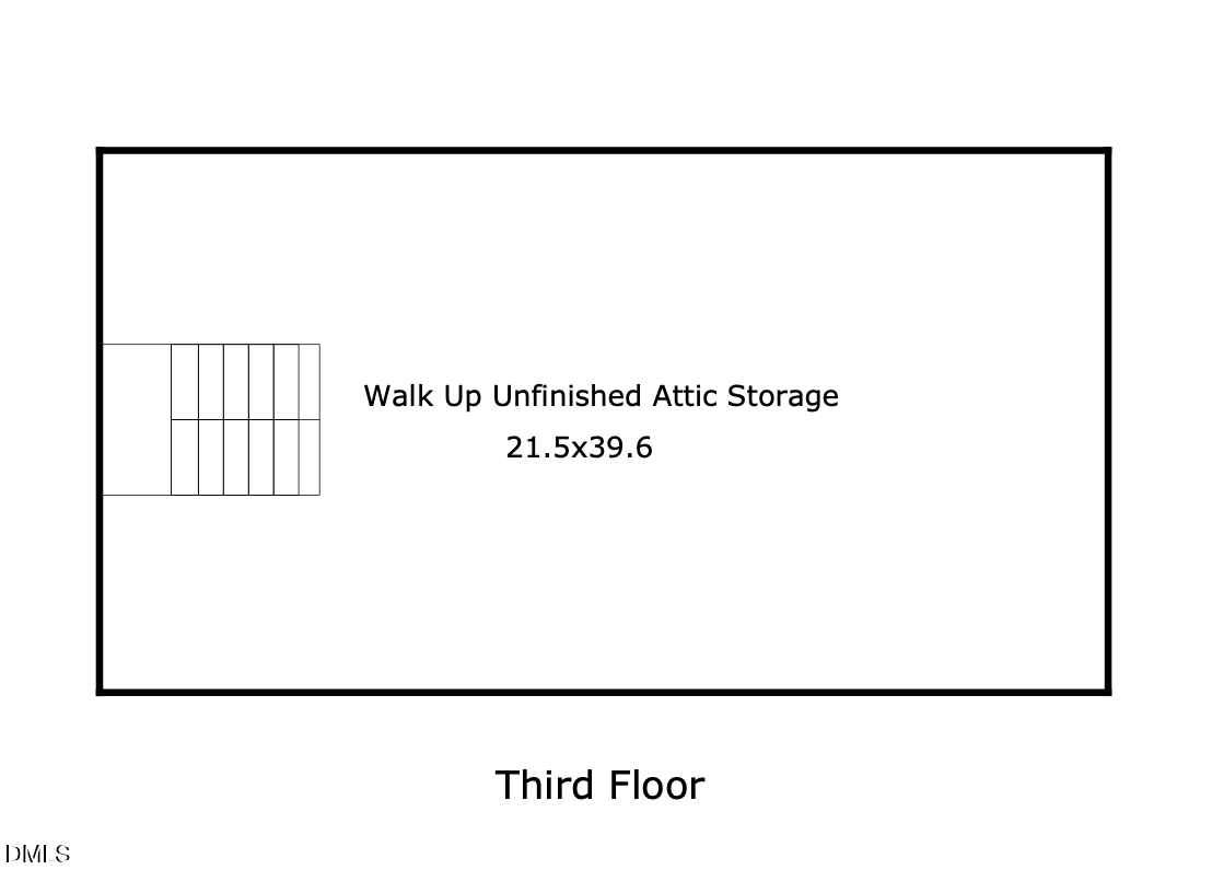 248 Logbridge Road Chapel Hill, NC 27516 - Photo 90 of 90 3rd Floor Layout
