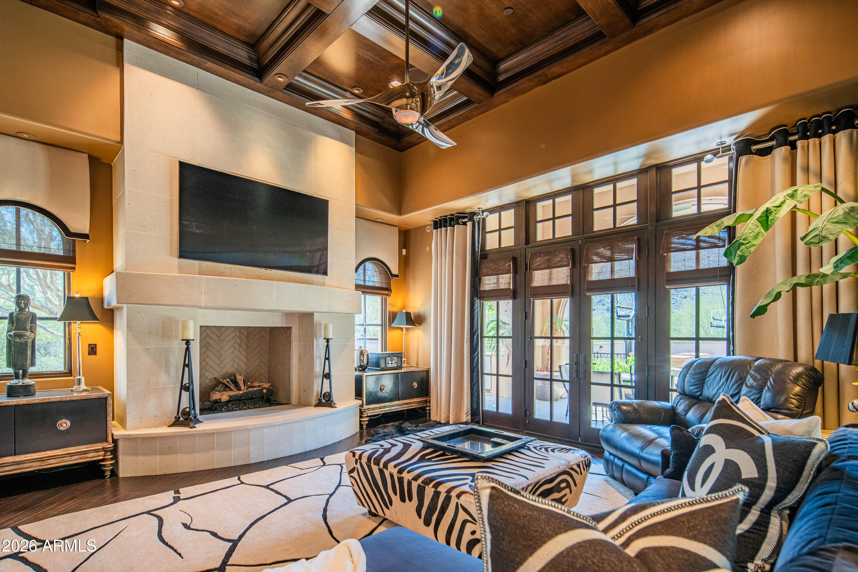 21401 West Granite Ridge Road Buckeye, AZ 85396 - Photo 121 of 144 a view of a livingroom with furniture and a ceiling fan