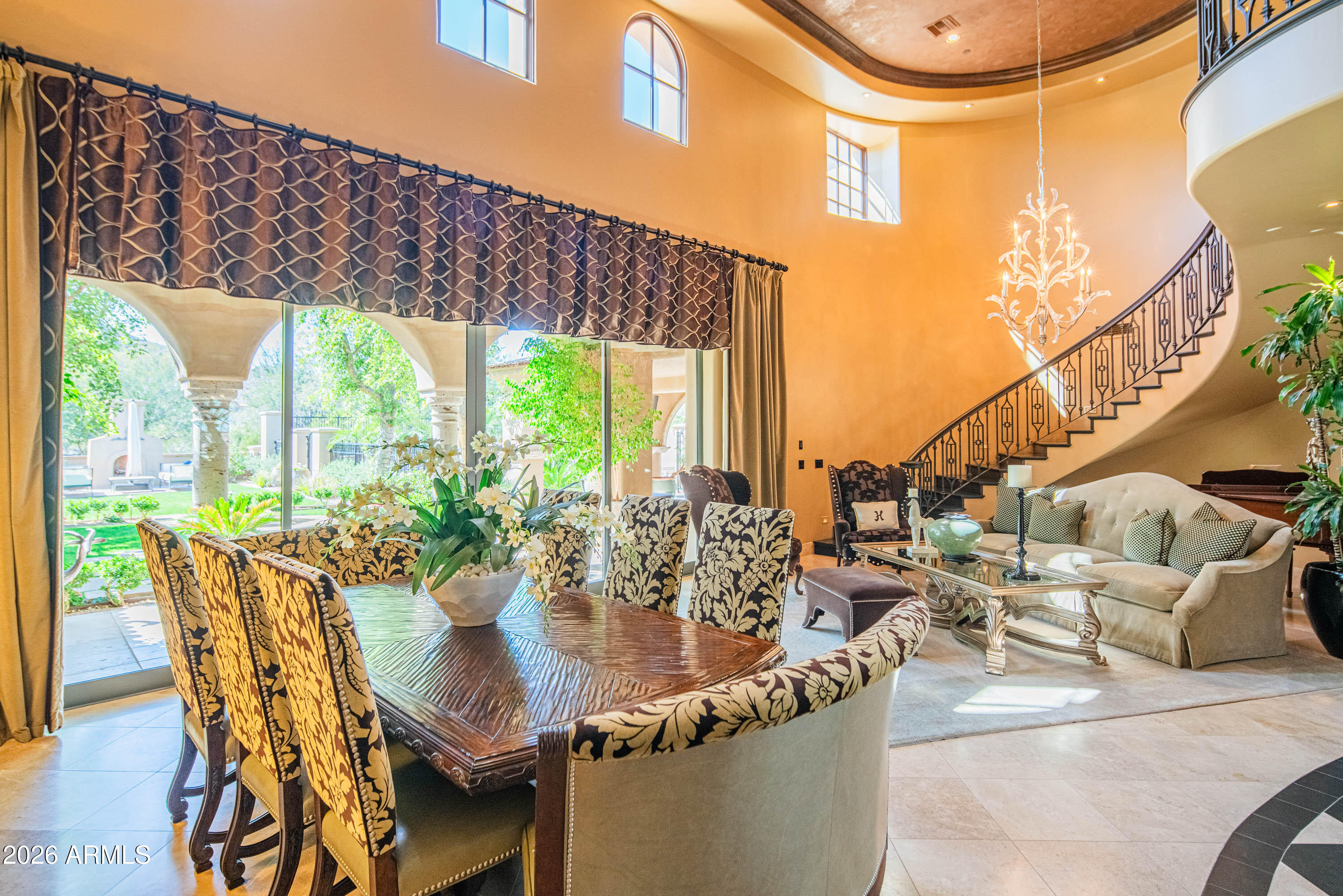 21401 West Granite Ridge Road Buckeye, AZ 85396 - Photo 24 of 144 a view of an outdoor dining space with furniture