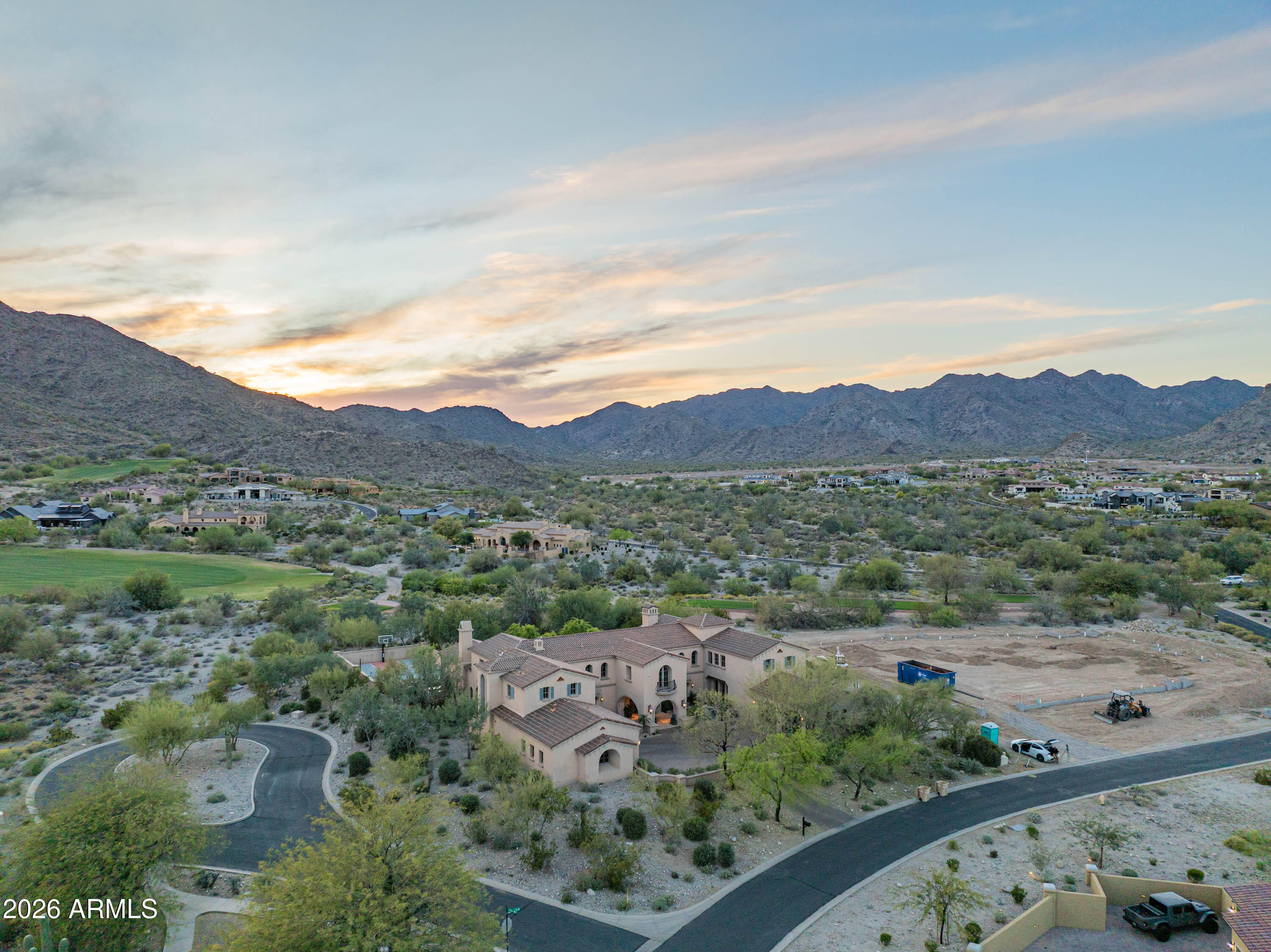 21401 West Granite Ridge Road Buckeye, AZ 85396 - Photo 94 of 144 an aerial view of residential house and green space