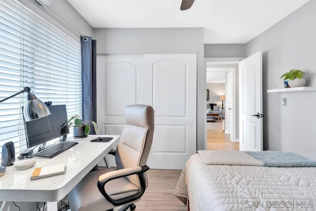 13415 Pequot Drive Poway, CA 92064 - Photo 28 of 63 a bedroom with a bed and a desk