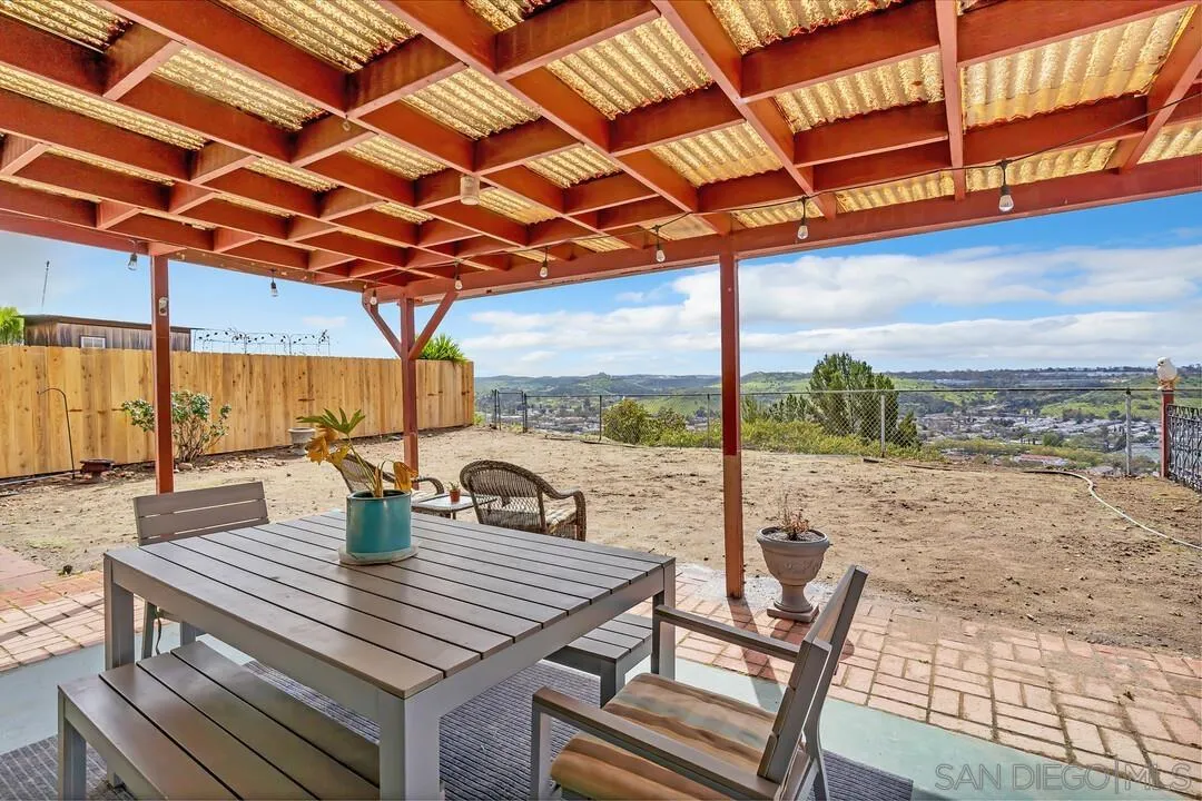 13415 Pequot Drive Poway, CA 92064 - Photo 31 of 63 a view of an outdoor space with a table and chairs
