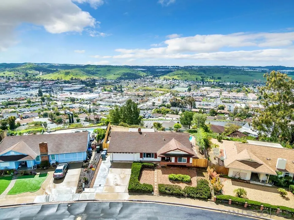 13415 Pequot Drive Poway, CA 92064 - Photo 56 of 63 an aerial view of residential houses with outdoor space and parking