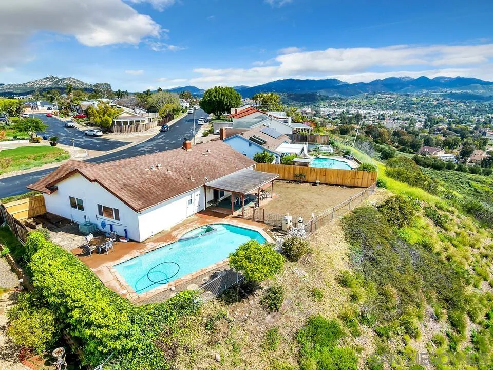 13415 Pequot Drive Poway, CA 92064 - Photo 59 of 63 an aerial view of residential houses with outdoor space and trees
