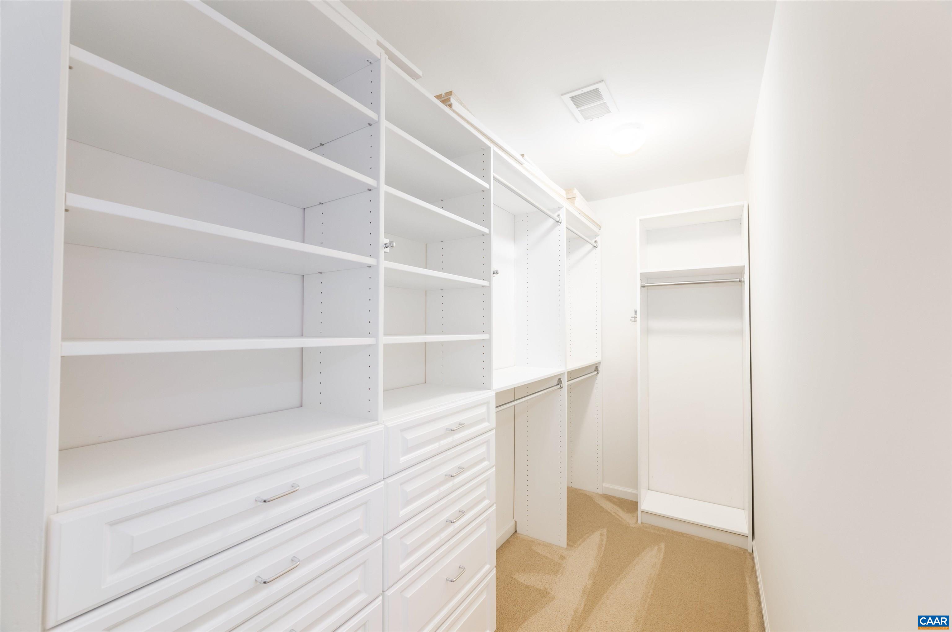 707 Rainier Road Charlottesville, VA 22903 - Photo 4 of 38 a view of walk in closet with empty racks