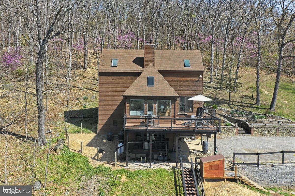 19897 Foresthill Road Bluemont, VA 20135 - Photo 3 of 39 an aerial view of a house with a yard