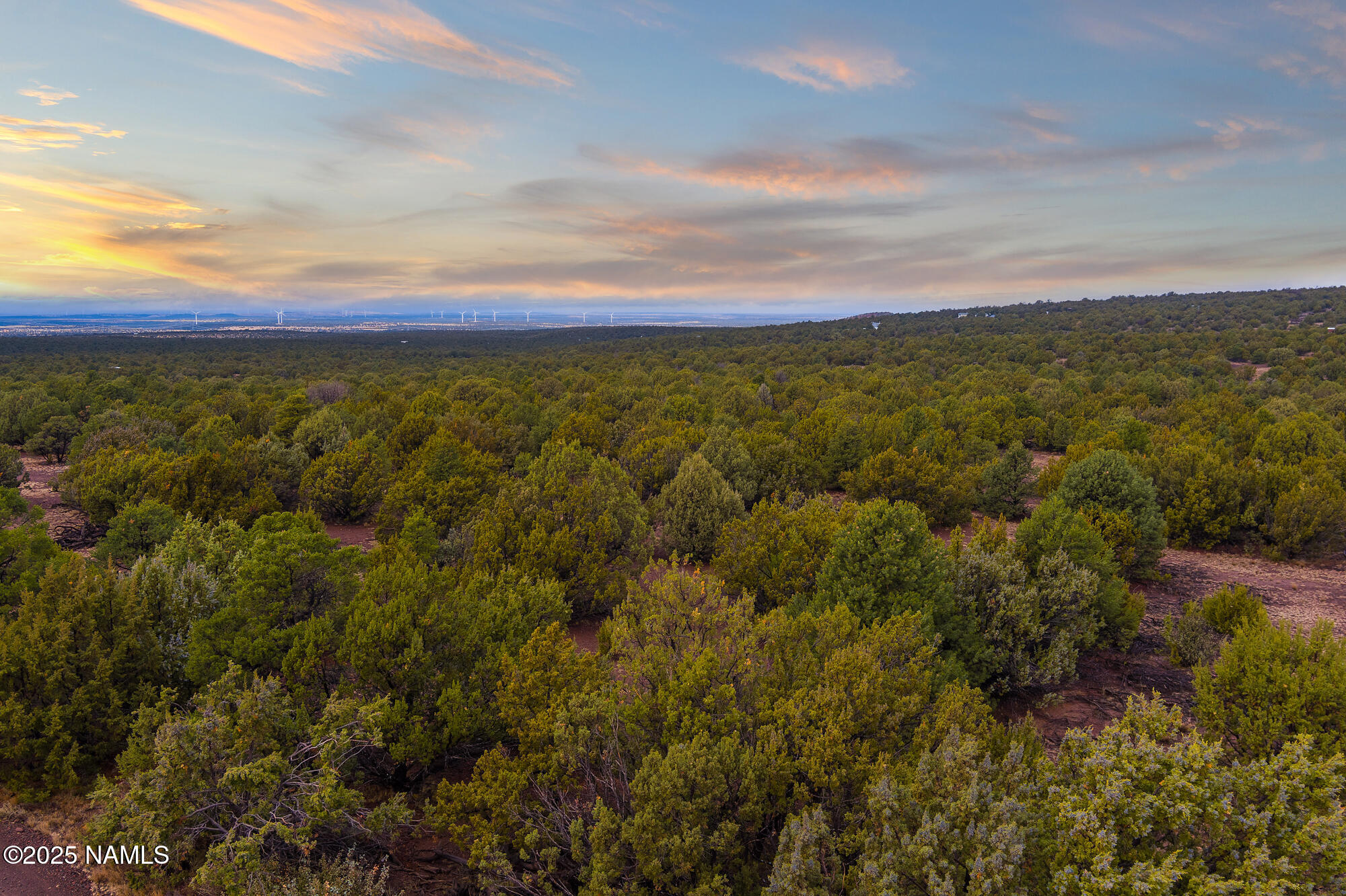 2409 East New Moon Way Williams, AZ 86046 - Photo 20 of 33 a view of a city with lush green forest