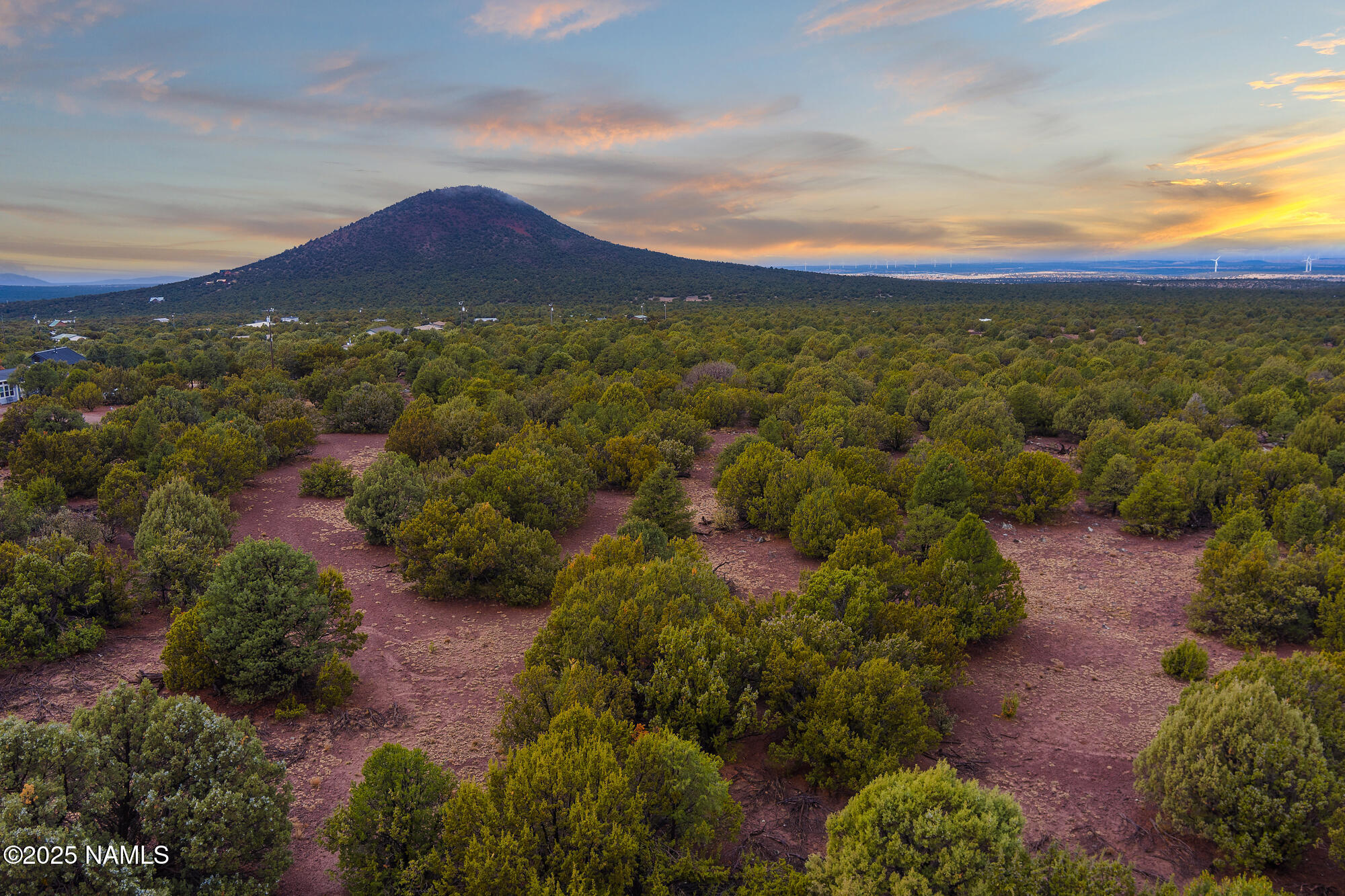 2409 East New Moon Way Williams, AZ 86046 - Photo 21 of 33 a view of a lot of trees and houses