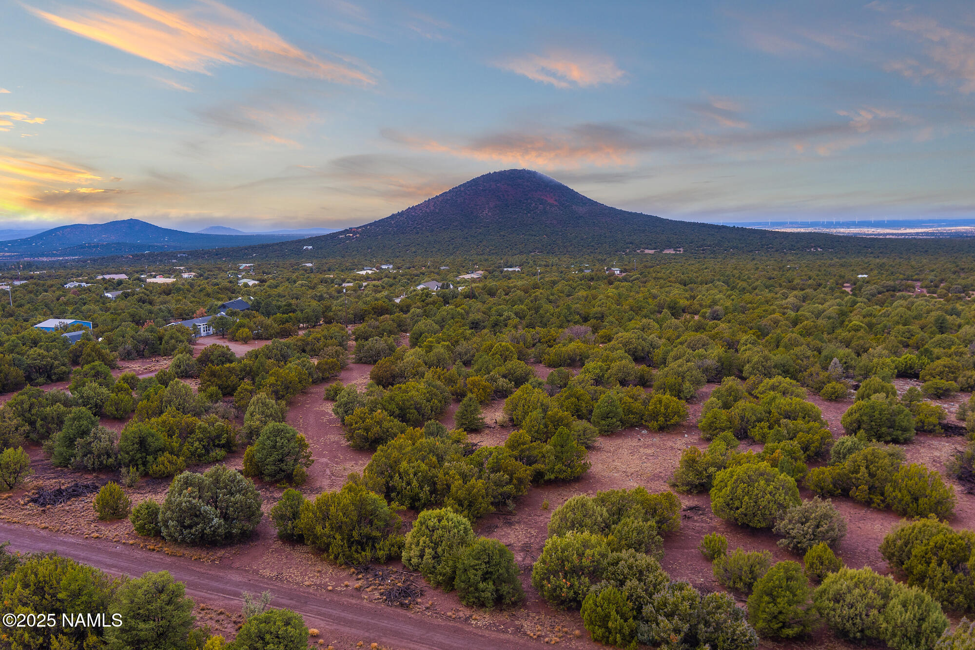 2409 East New Moon Way Williams, AZ 86046 - Photo 22 of 33 a view of a city with mountains in the background