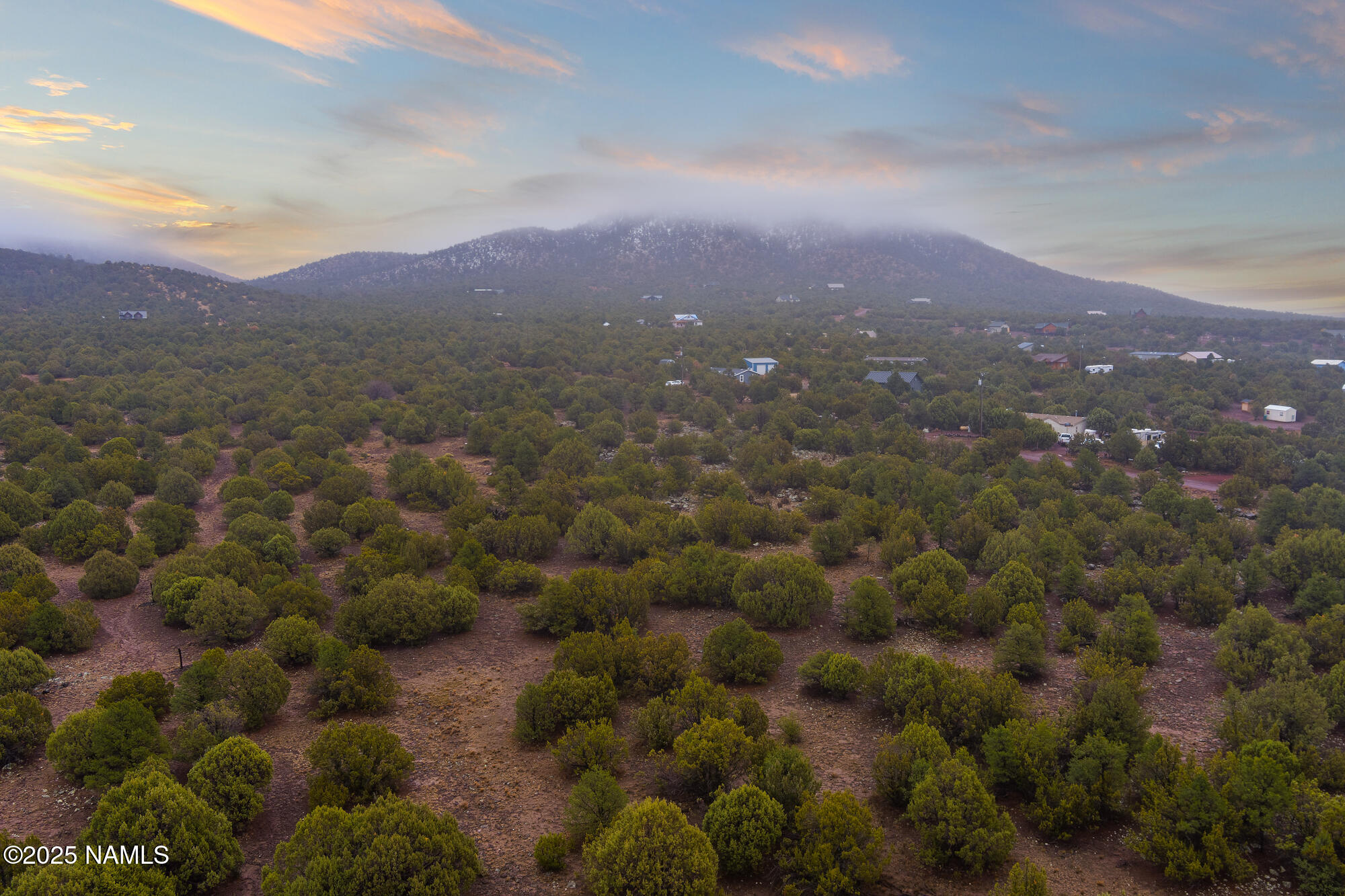 2409 East New Moon Way Williams, AZ 86046 - Photo 6 of 33 a view of a city and mountains in the background