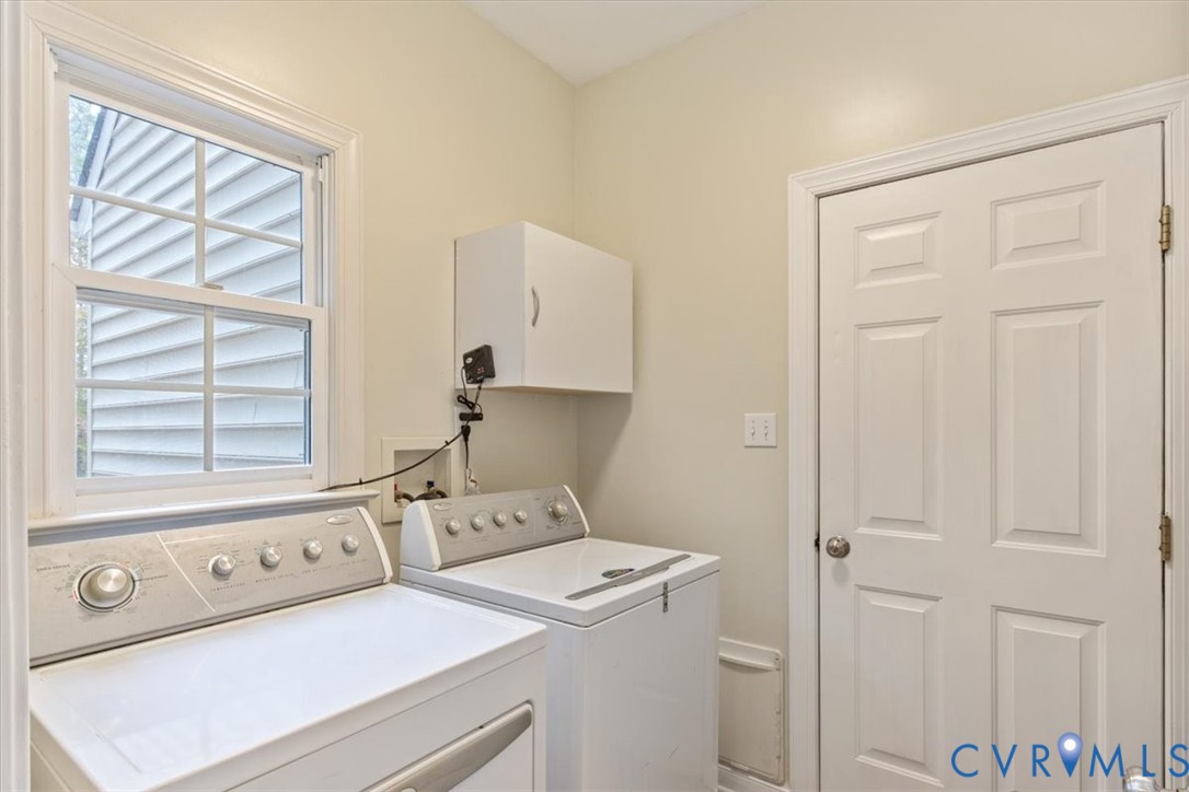 17595 Circuit Rider Drive Beaverdam, VA 23015 - Photo 27 of 29 a view of utility room with washer and dryer