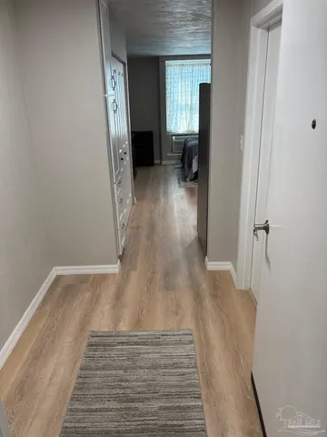 wooden floor in a gallery